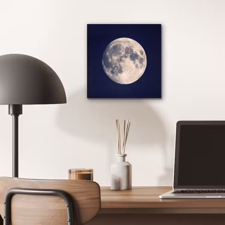 Aluminium schilderij - Ruimte - Maan - Kosmos — 6