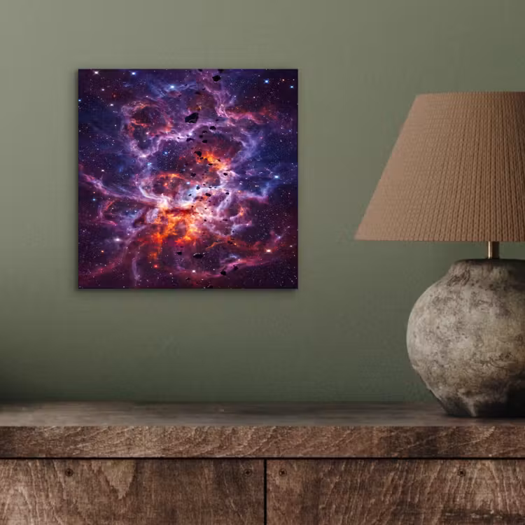 Aluminium schilderij - Space - Stars - Abstract - Colorful — 3
