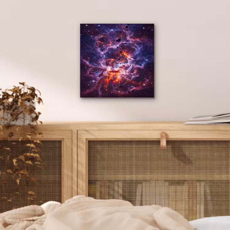 Aluminium schilderij - Space - Stars - Abstract - Colorful — 4