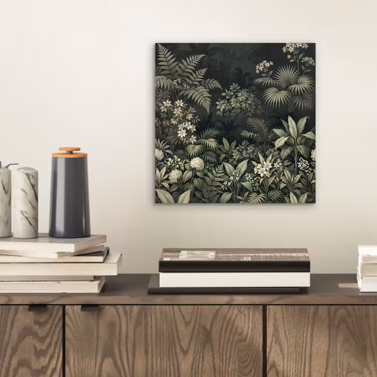 Aluminium schilderij - Jungle - Bladeren - Botanisch - Groen — 2