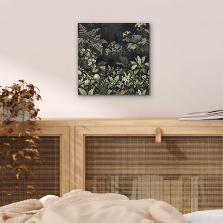 Aluminium schilderij - Jungle - Bladeren - Botanisch - Groen — 4