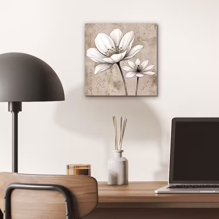Aluminium schilderij - Modern - Design - Wit — 6