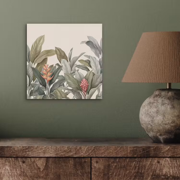 Aluminium schilderij - Tropisch - Planten - Modern - Groen — 3