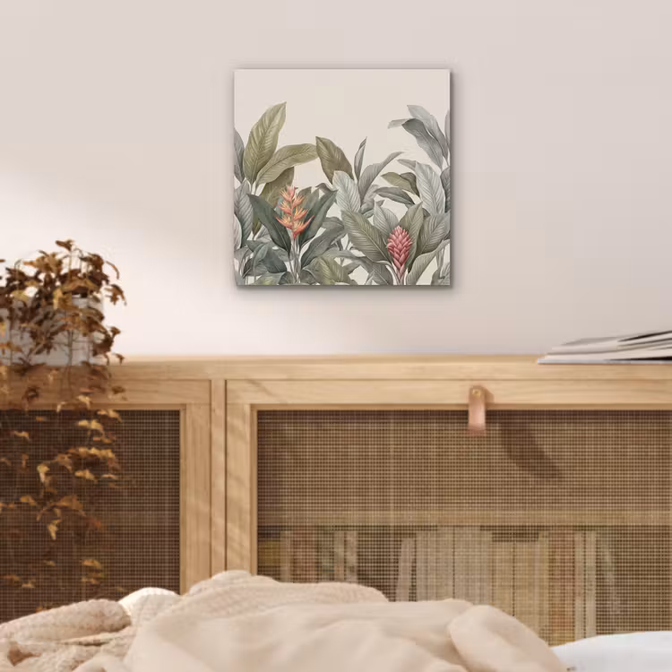 Aluminium schilderij - Tropisch - Planten - Modern - Groen — 4