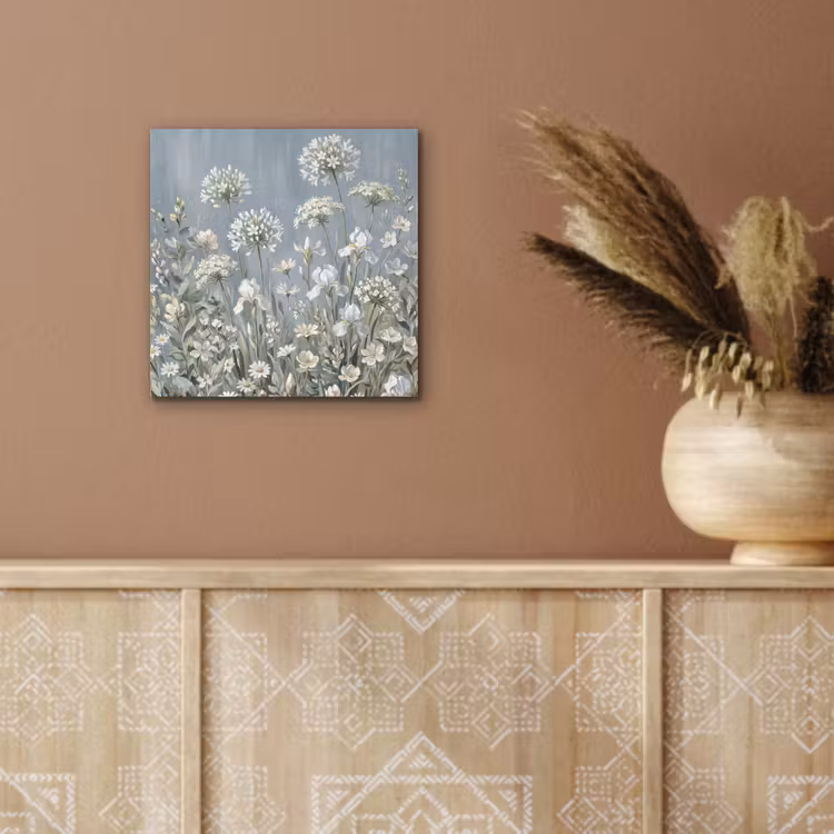 Aluminium schilderij - Bloemen - Botanisch - Blauw — 5