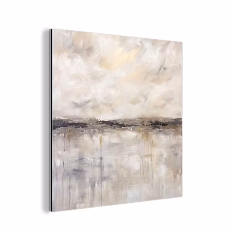 Aluminium schilderij - Landschap - Horizon - Natuur - Abstract - Neutraal — 1