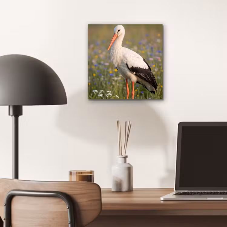 Aluminium schilderij - Ooienvaar - Bloemen - Weide - Kleurrijk — 6