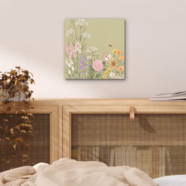 Aluminium schilderij - Botanisch - Bloemen - Kleurrijk — 4