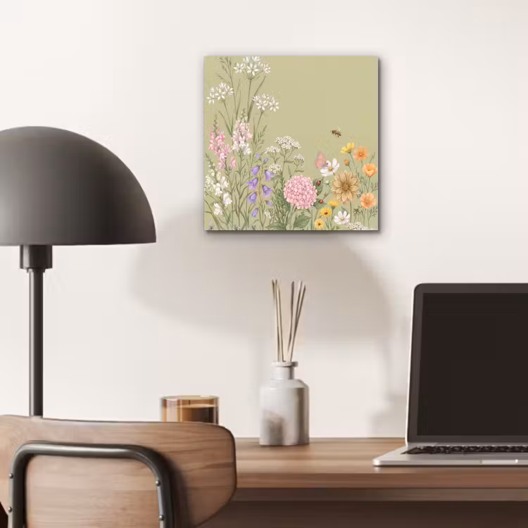 Aluminium schilderij - Botanisch - Bloemen - Kleurrijk — 6