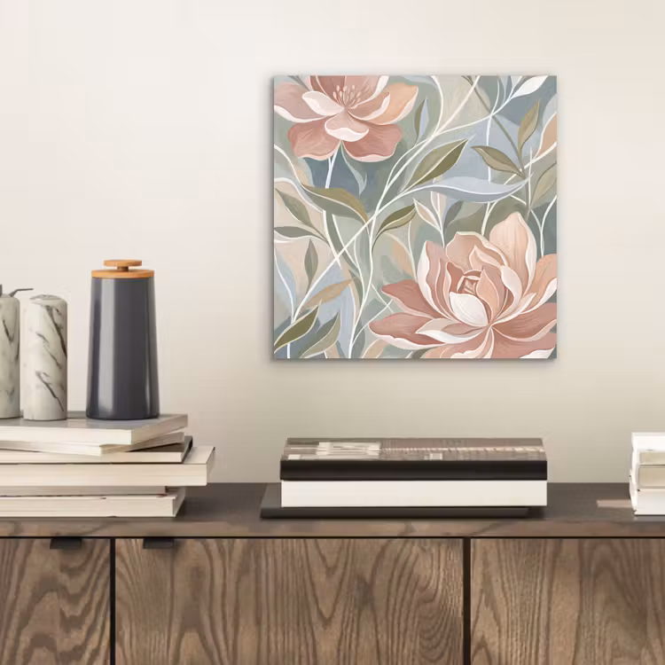 Aluminium schilderij - Elegant - Romantiek - Roze — 2