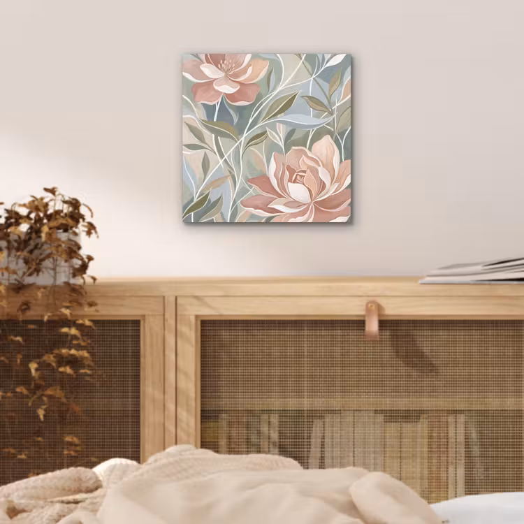 Aluminium schilderij - Elegant - Romantiek - Roze — 4