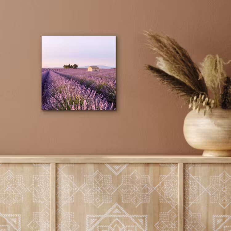 Aluminium schilderij - Lavendel - Landschap - Sereen - Paars — 5