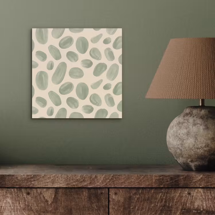 Aluminium schilderij - Abstract - Patroon - Organisch - Groen - Modern — 3
