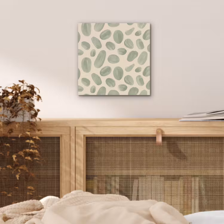 Aluminium schilderij - Abstract - Patroon - Organisch - Groen - Modern — 4