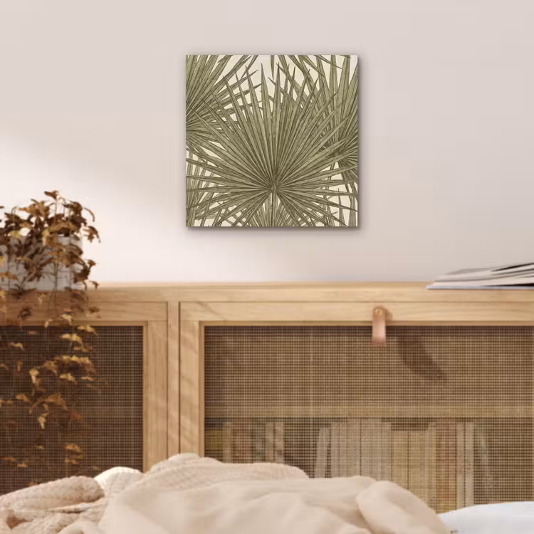 Aluminium schilderij - Blad - Tropisch - Patroon - Natuur - Groen — 4