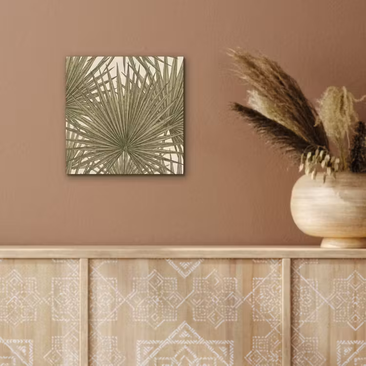 Aluminium schilderij - Blad - Tropisch - Patroon - Natuur - Groen — 5