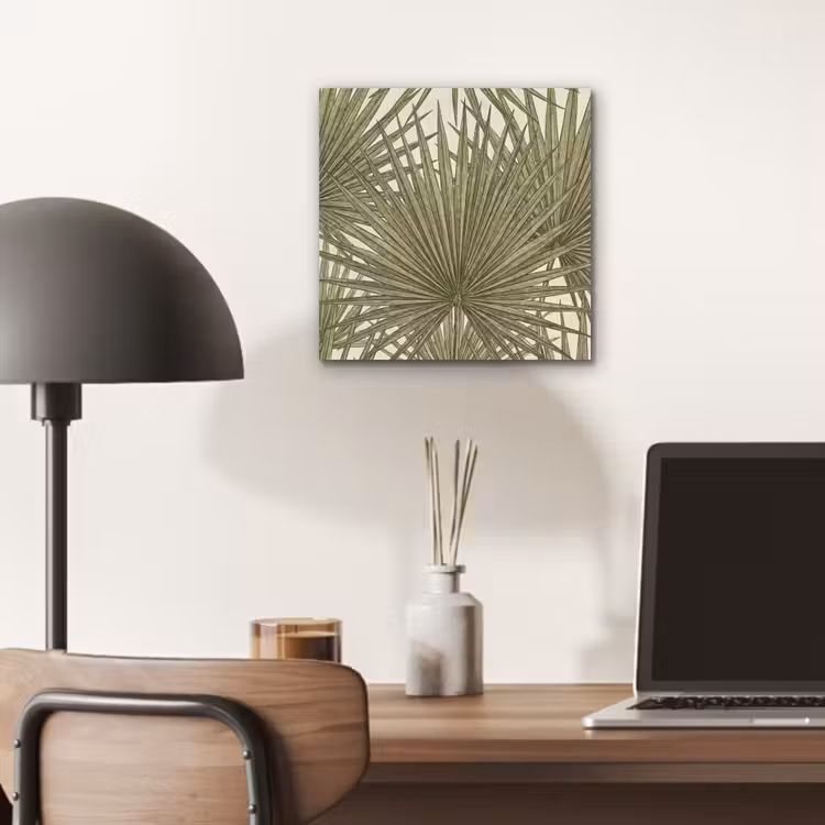 Aluminium schilderij - Blad - Tropisch - Patroon - Natuur - Groen — 6
