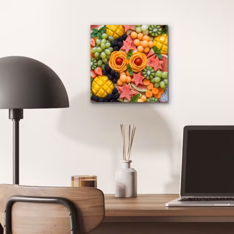 Aluminium schilderij - Fruit - Variatie - Kleurrijk - Vers - Eten — 6