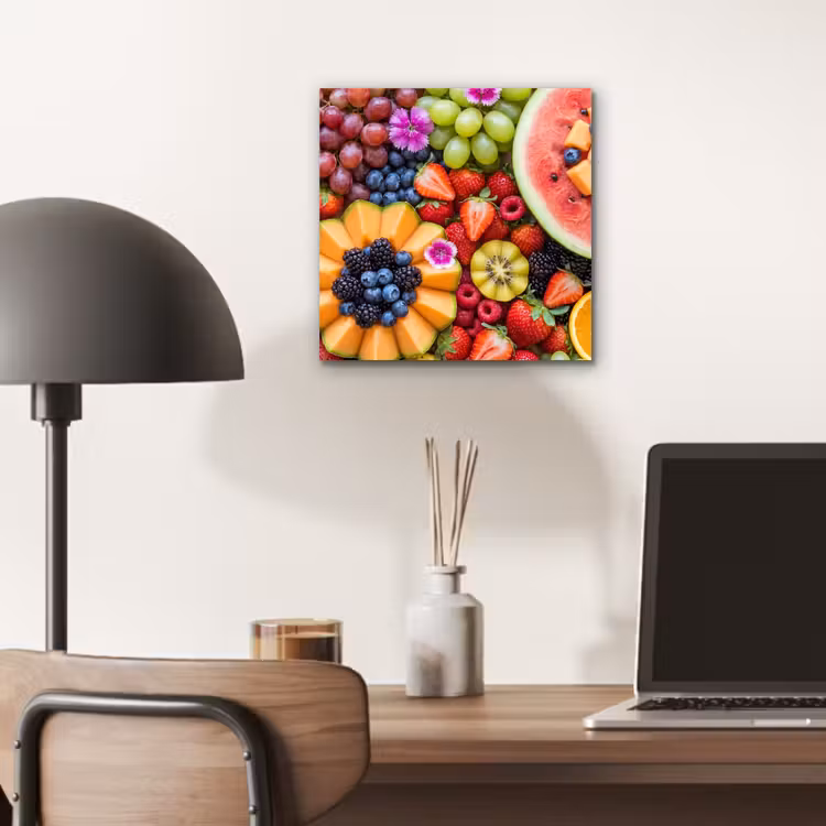 Aluminium schilderij - Fruit - Vers - Variatie - Eten - Kleurrijk — 6