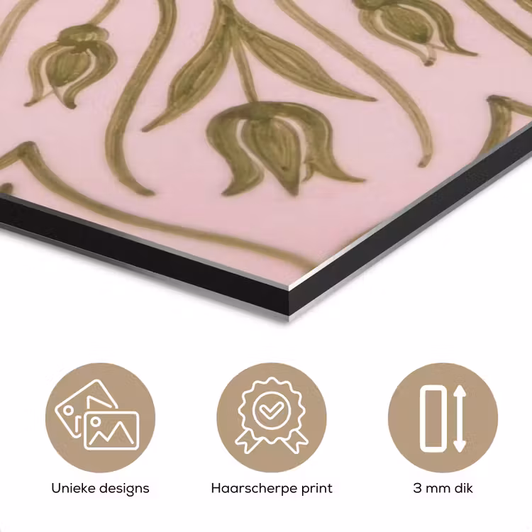 Aluminium schilderij - Patroon - Mandala - Decoratie - Abstract - Groen — 7