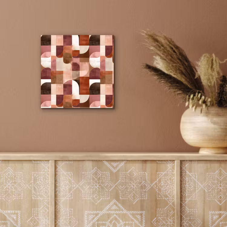 Aluminium schilderij - Geometrie - Modern - Retro — 5