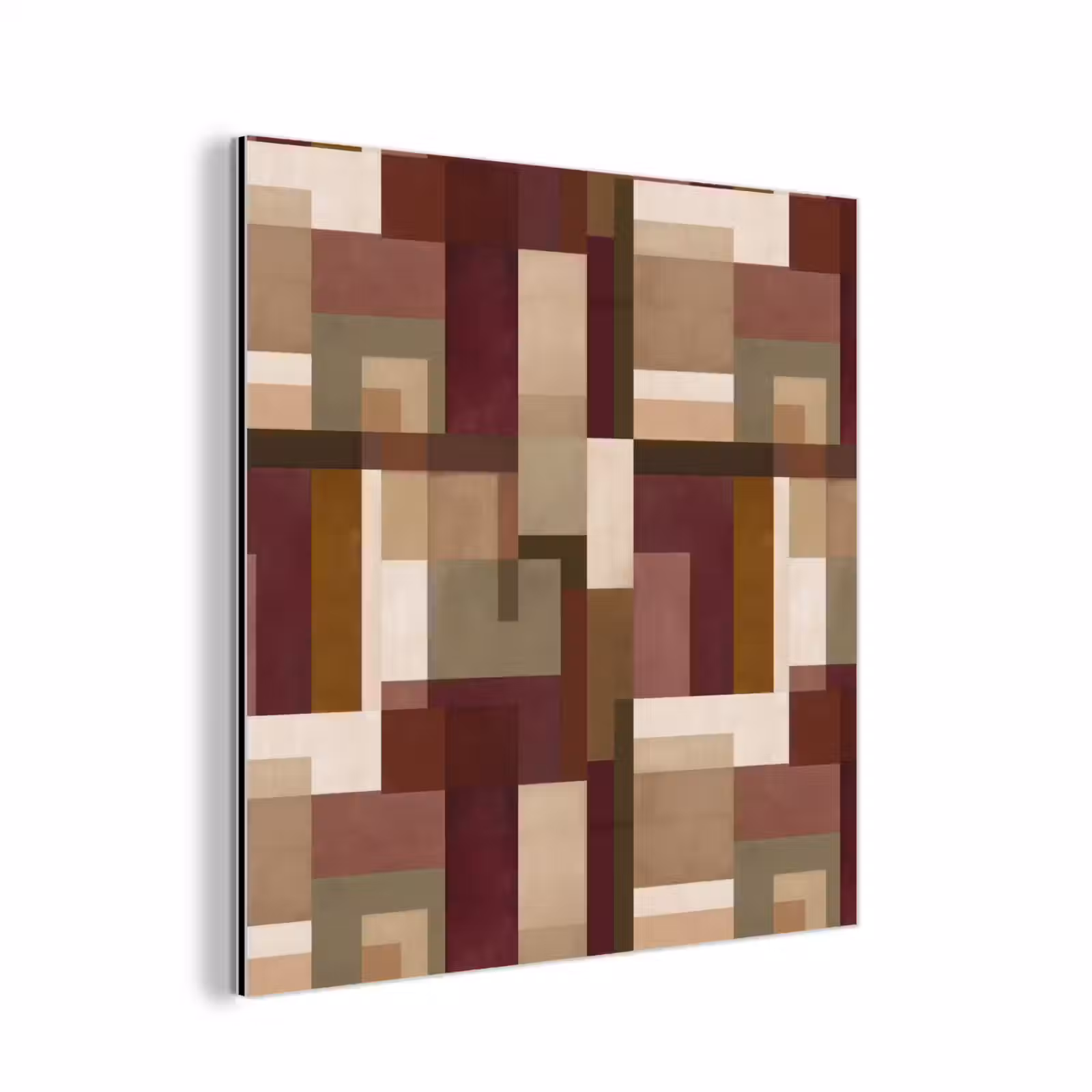 Aluminium schilderij - Modern - Geometrie - Kleurrijk — 1