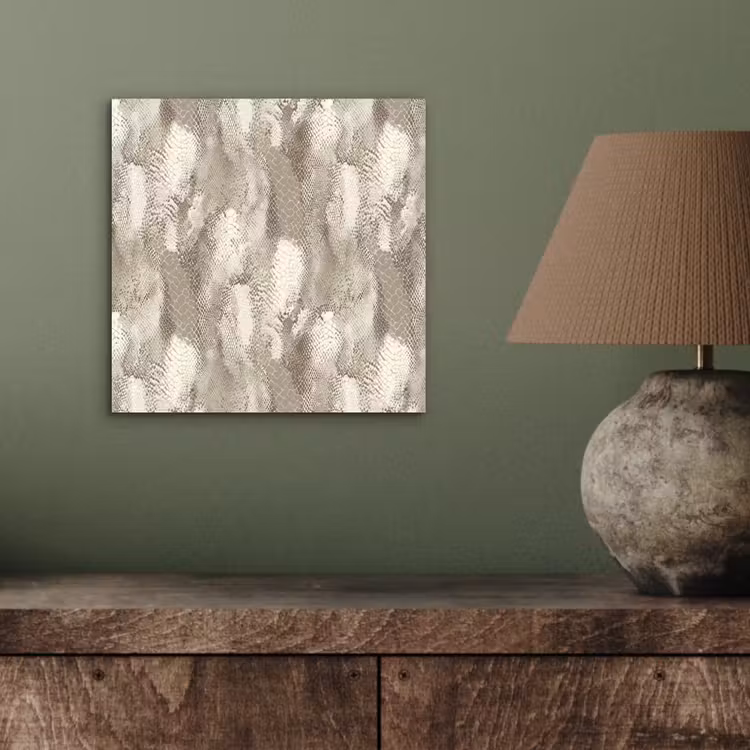 Aluminium schilderij - Slang - Textuur - Zand — 3