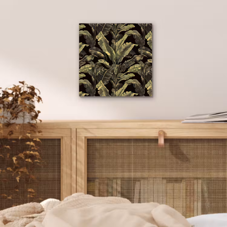 Aluminium schilderij - Botanisch - Bladeren - Groen — 4