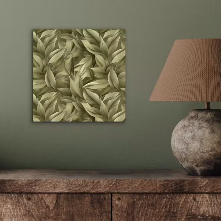 Aluminium schilderij - Bladeren - Modern - Groen — 3