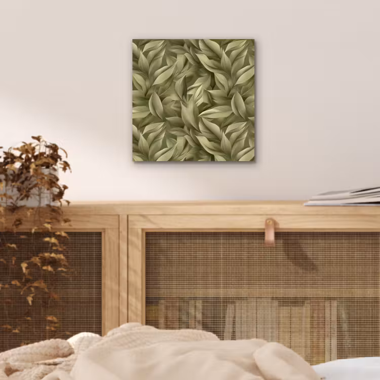 Aluminium schilderij - Bladeren - Modern - Groen — 4