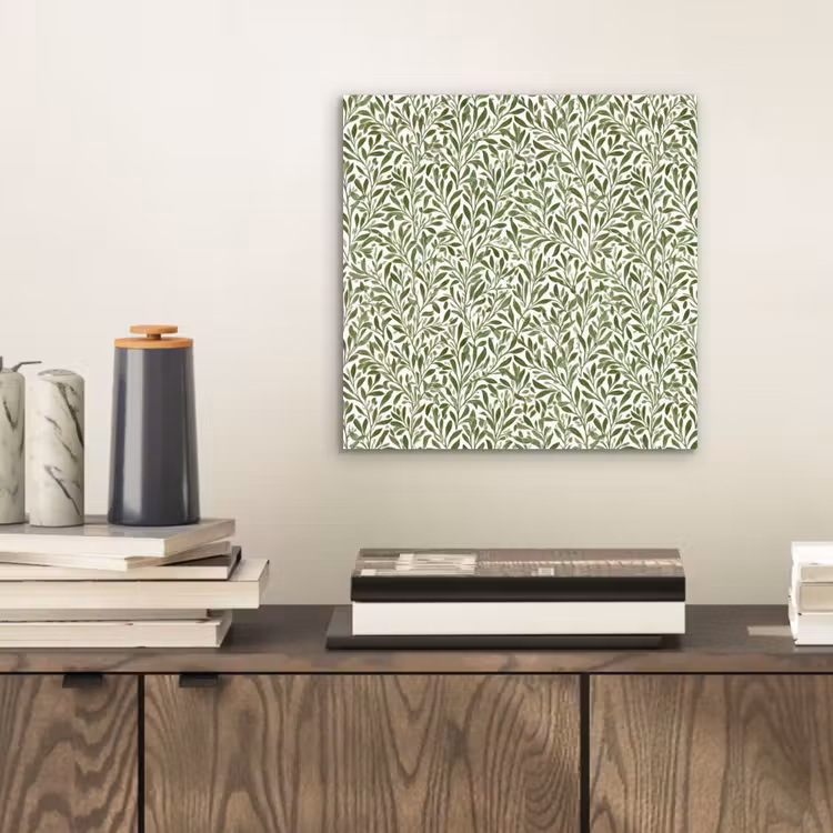 Aluminium schilderij - Botanisch - Takken - Groen — 2