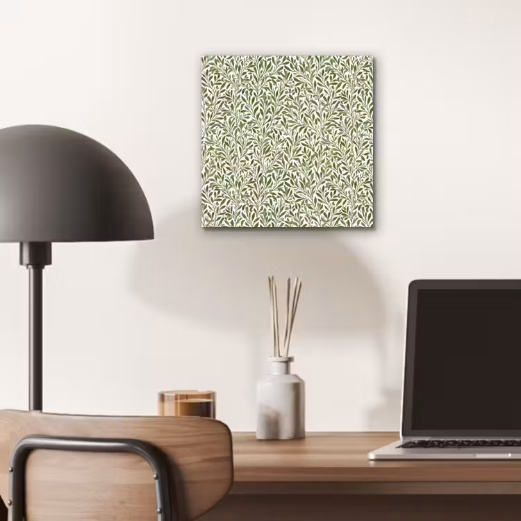 Aluminium schilderij - Botanisch - Takken - Groen — 6