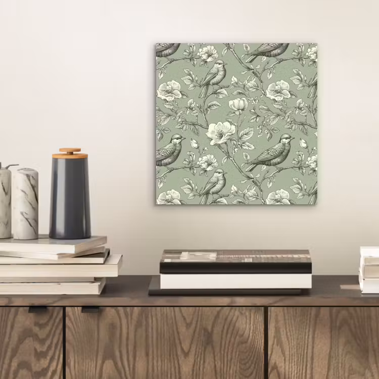 Aluminium schilderij - Klassiek - Botanisch - Groen — 2