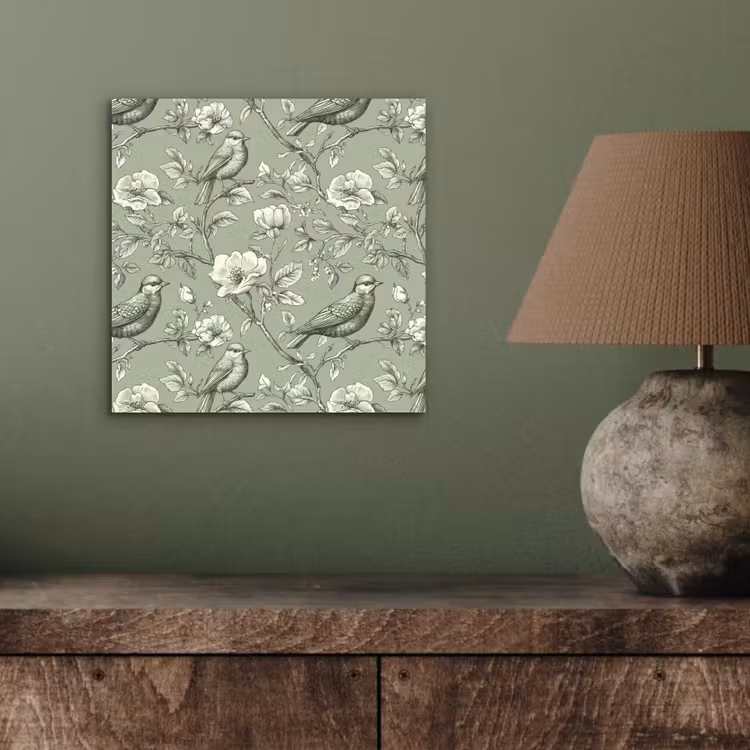 Aluminium schilderij - Klassiek - Botanisch - Groen — 3