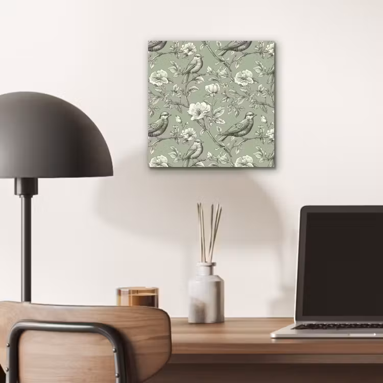 Aluminium schilderij - Klassiek - Botanisch - Groen — 6