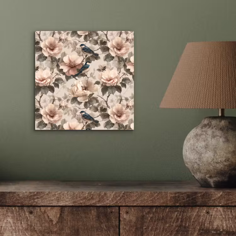Aluminium schilderij - Klassiek - Vogels - Kleurrijk — 3