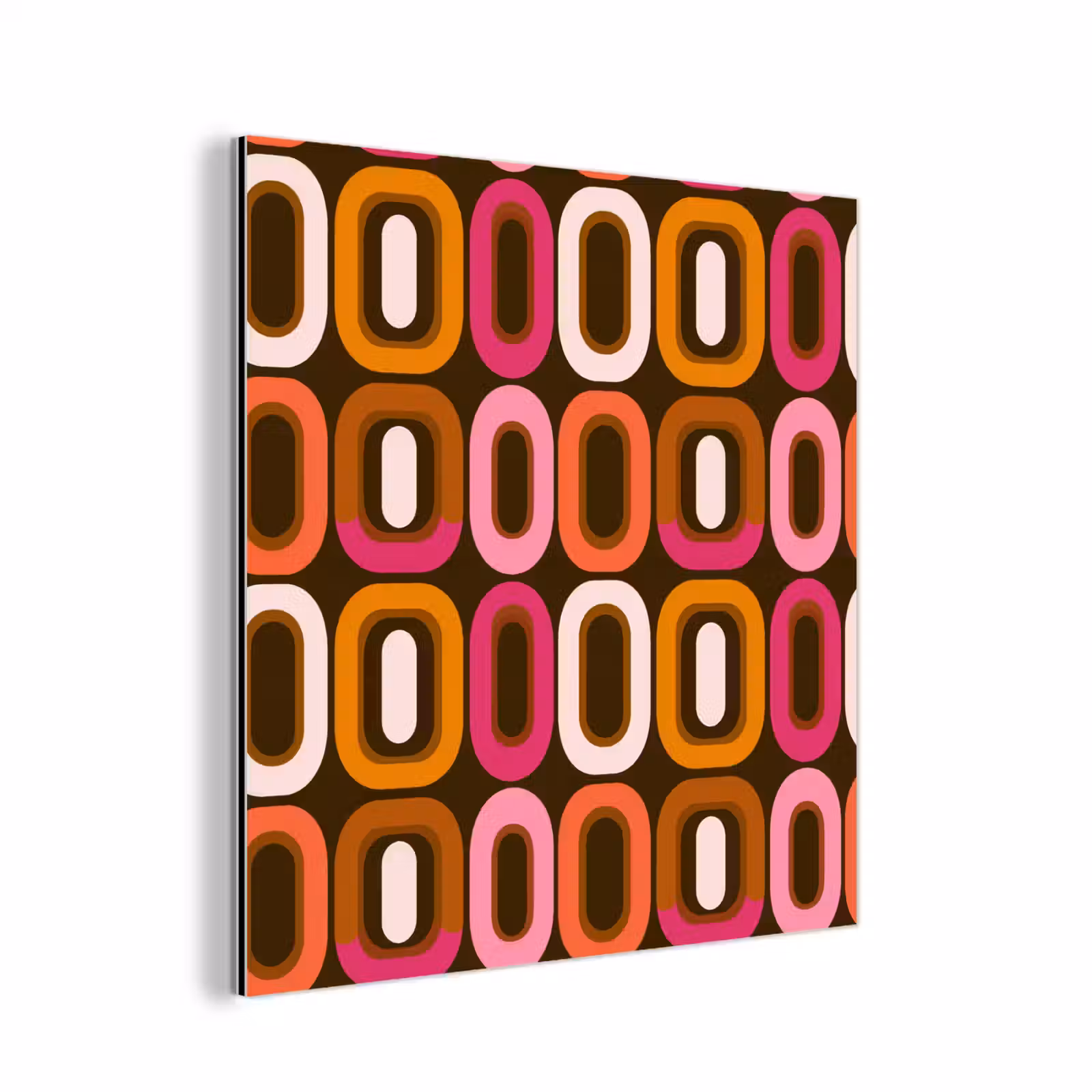 Aluminium schilderij - Modern - Retro - Kleurrijk — 1