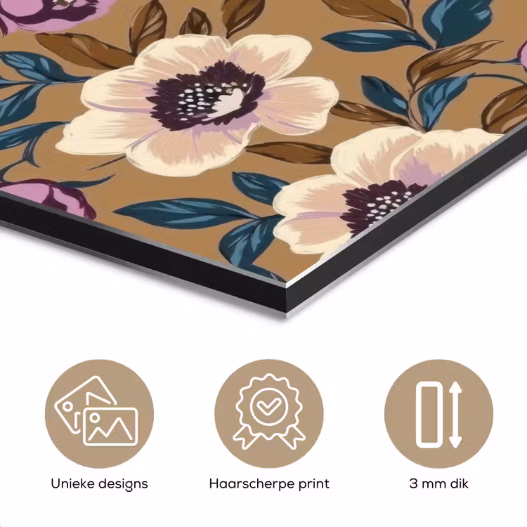 Aluminium schilderij - Floraal - Stilleven - Kleurrijk — 7