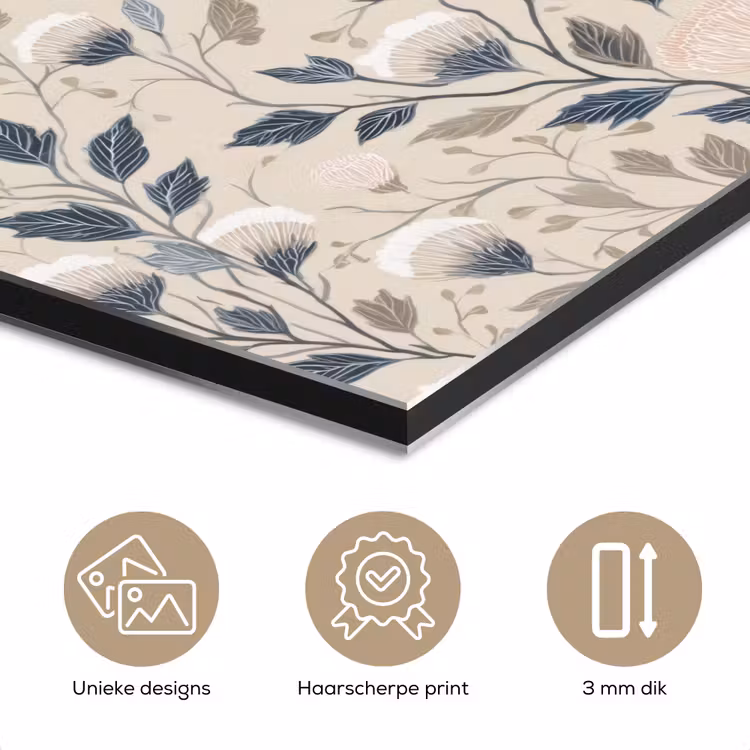 Aluminium schilderij - Klassiek - Botanisch - Kleurrijk — 7