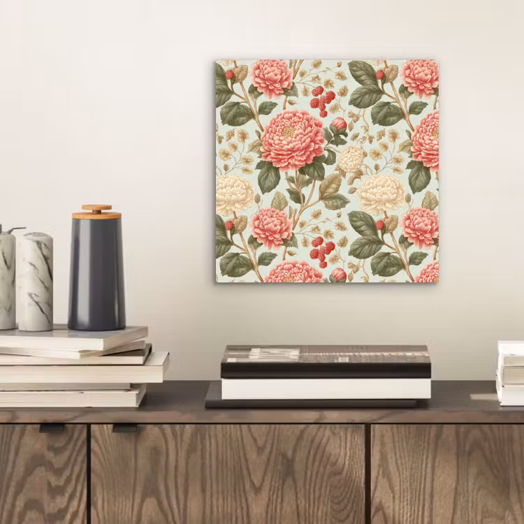 Aluminium schilderij - Klassiek - Botanisch - Veelkleurig — 2