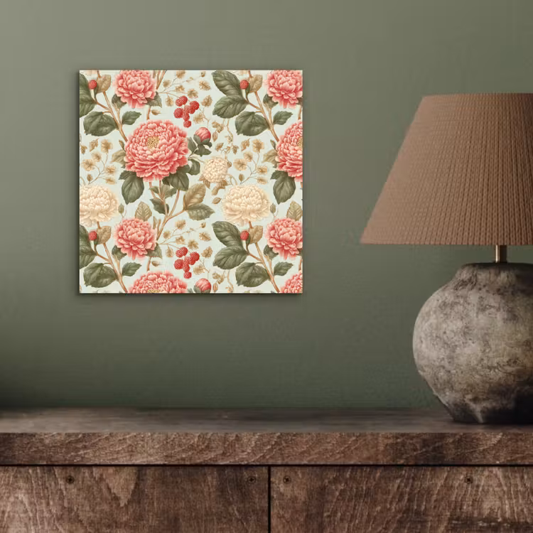Aluminium schilderij - Klassiek - Botanisch - Veelkleurig — 3