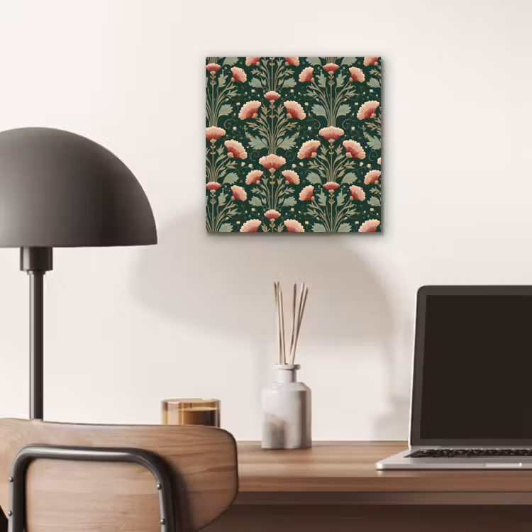 Aluminium schilderij - Patroon - Botanisch - Kleurrijk — 6