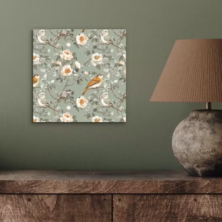 Aluminium schilderij - Roze - Vogels - Kleurrijk — 3