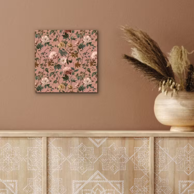 Aluminium schilderij - Bloemen - Klassiek - Roze — 5