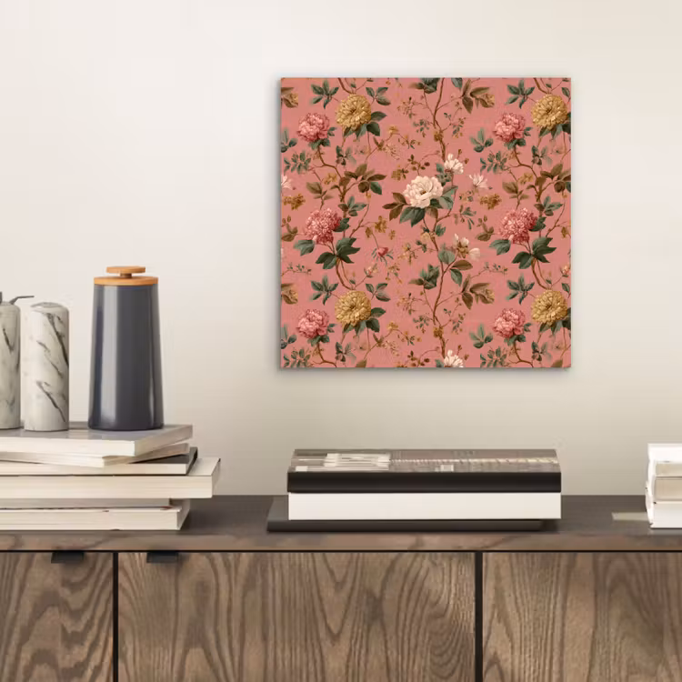 Aluminium schilderij - Klassiek - Botanisch - Roze — 2
