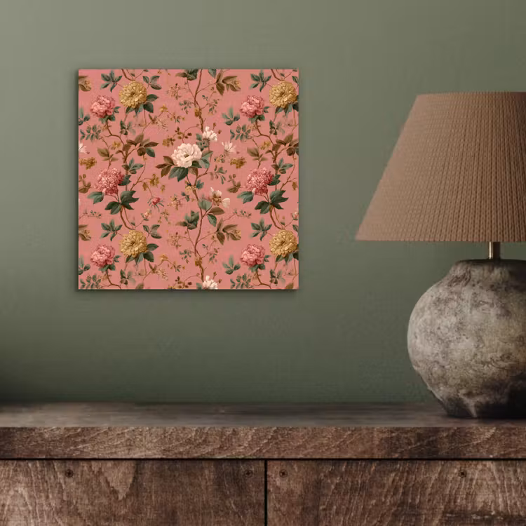 Aluminium schilderij - Klassiek - Botanisch - Roze — 3