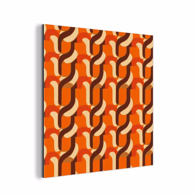 Aluminium schilderij - Retro - Modern - Kleurrijk — 1