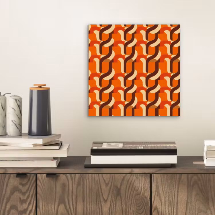 Aluminium schilderij - Retro - Modern - Kleurrijk — 2