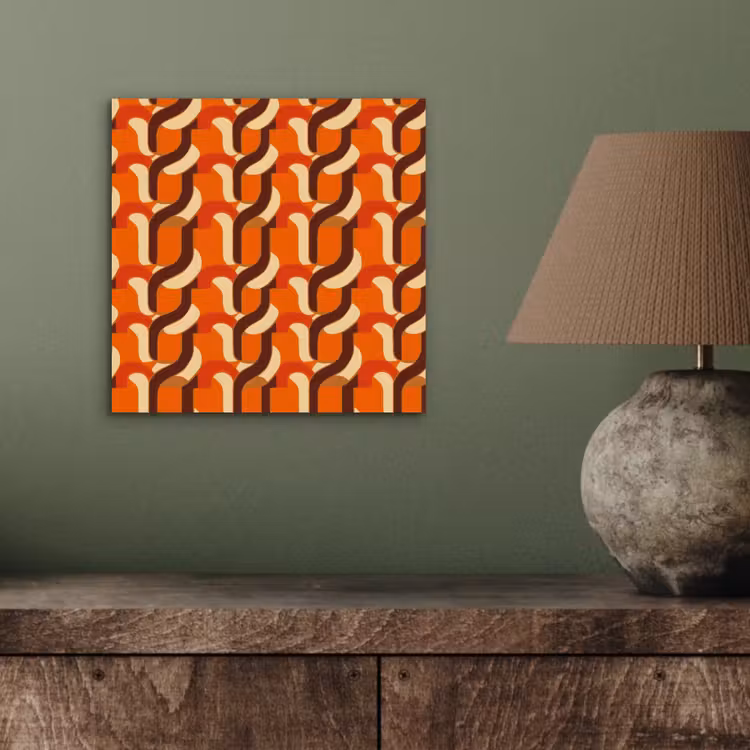 Aluminium schilderij - Retro - Modern - Kleurrijk — 3