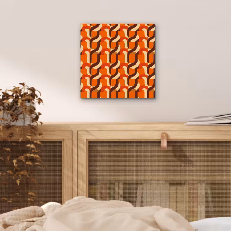 Aluminium schilderij - Retro - Modern - Kleurrijk — 4